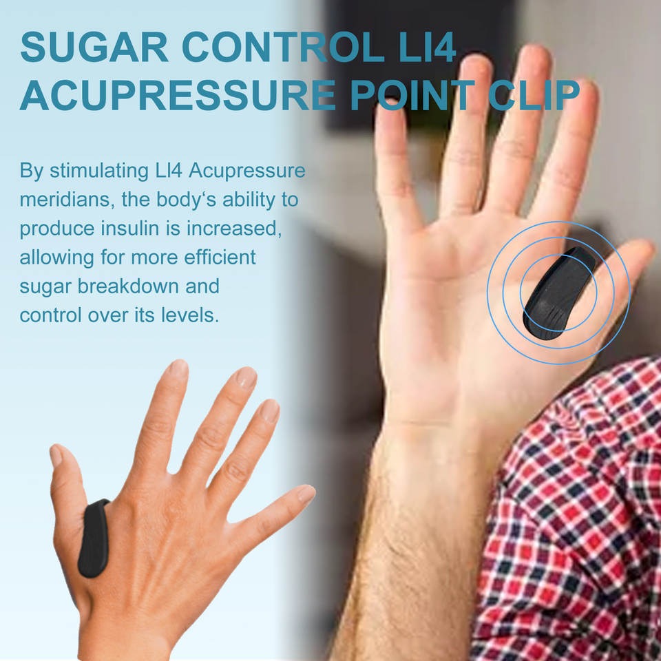 Dr. artho | Sugar Control LI4 Acupressure Clip